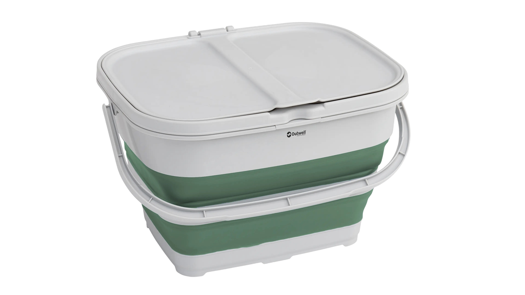 [651096] Eimer Recycleit Collaps Shadow Green Outwell