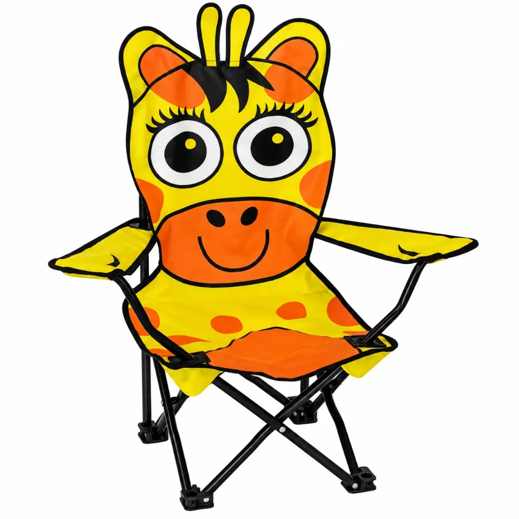 [ETCF0042.2118] Chaise enfant Eurotrail girafe pliable