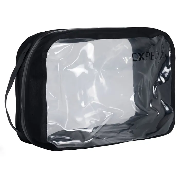 [7640277847378] Sac de rangement Organizer Cube Clear black 6l Exped